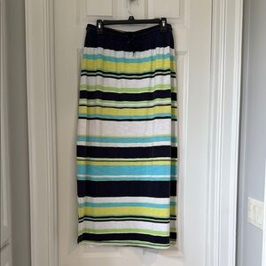 Striped Maxi Skirt - Multicolor